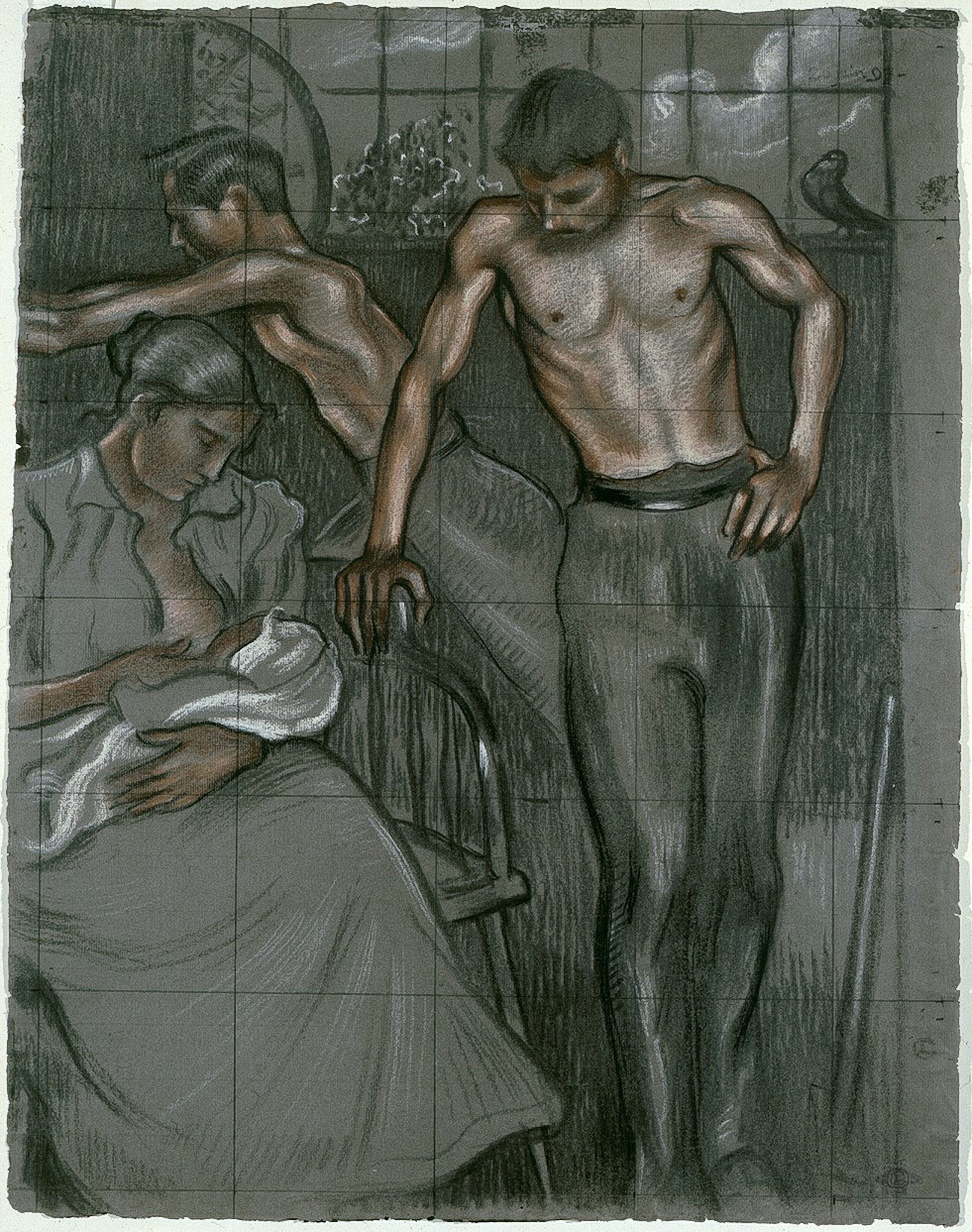 Georges Lemmen - A Working-Class Family