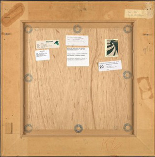 Léon Spilliaert, Guests Dining Room, verso