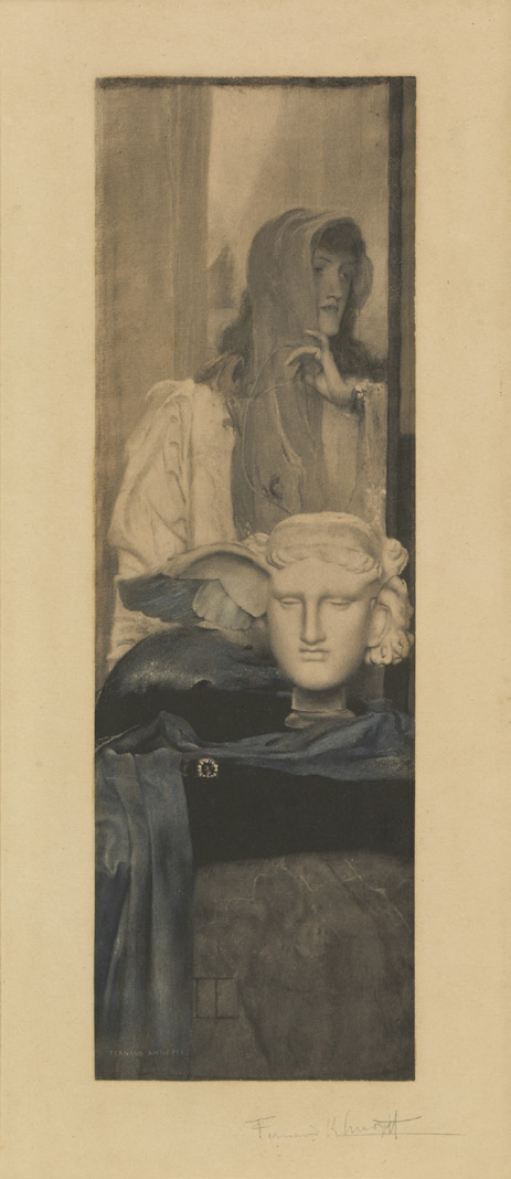 Fernand Khnopff, Une aile bleue