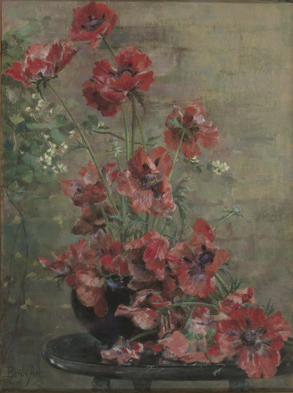 Berthe Art, The Red Poppies